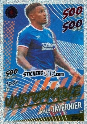 Cromo James Tavernier