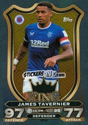 Cromo James Tavernier