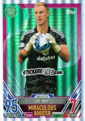 Sticker Joe Hart - SPFL 2022-2023. Match Attax
 - Topps