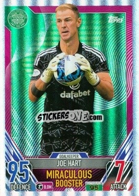 Sticker Joe Hart - SPFL 2022-2023. Match Attax
 n. 293 - Topps