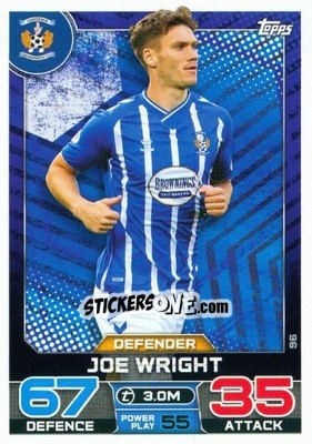 Sticker Joe Wright - SPFL 2022-2023. Match Attax
 - Topps