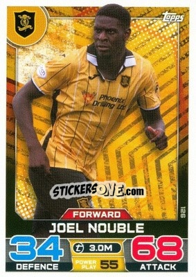 Sticker Joel Nouble - SPFL 2022-2023. Match Attax
 - Topps