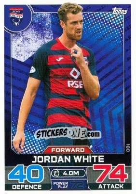 Cromo Jordan White - SPFL 2022-2023. Match Attax
 - Topps