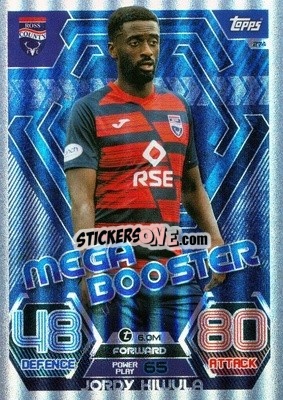 Sticker Jordy Hiwula - SPFL 2022-2023. Match Attax
 - Topps