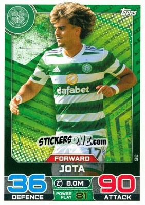 Figurina Jota - SPFL 2022-2023. Match Attax
 - Topps