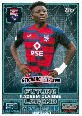 Sticker Kazeem Olaigbe - SPFL 2022-2023. Match Attax
 - Topps