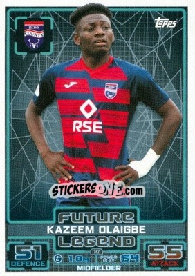 Cromo Kazeem Olaigbe - SPFL 2022-2023. Match Attax
 - Topps