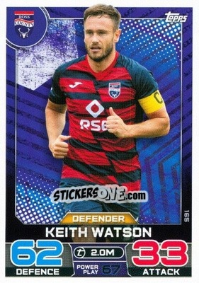 Cromo Keith Watson - SPFL 2022-2023. Match Attax
 - Topps