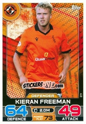 Figurina Kieran Freeman - SPFL 2022-2023. Match Attax
 - Topps