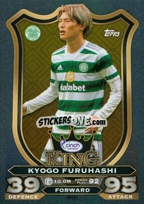Sticker Kyogo Furuhashi - SPFL 2022-2023. Match Attax
 n. SPFLK1 - Topps