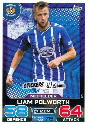 Figurina Liam Polworth - SPFL 2022-2023. Match Attax
 - Topps