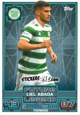 Cromo Liel Abada - SPFL 2022-2023. Match Attax
 - Topps