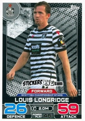 Figurina Louis Longridge - SPFL 2022-2023. Match Attax
 - Topps