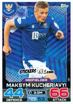 Sticker Maksym Kucheriavyi - SPFL 2022-2023. Match Attax
 - Topps