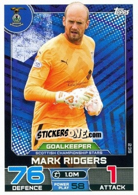 Sticker Mark Rogers - SPFL 2022-2023. Match Attax
 - Topps