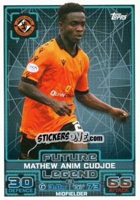 Sticker Mathew Anim Cudjoe - SPFL 2022-2023. Match Attax
 - Topps