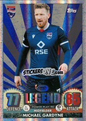 Cromo Michael Gardyne - SPFL 2022-2023. Match Attax
 - Topps