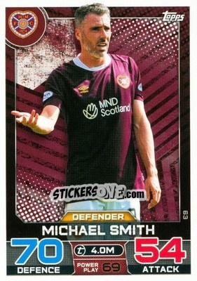 Figurina Michael Smith - SPFL 2022-2023. Match Attax
 - Topps