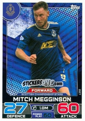 Sticker Mitch Megginson - SPFL 2022-2023. Match Attax
 - Topps
