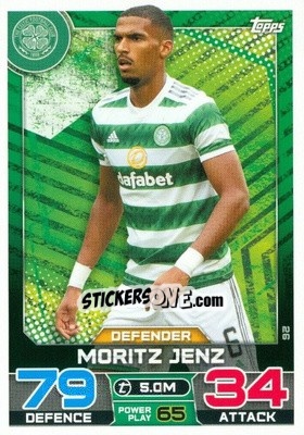 Sticker Moritz Jenz - SPFL 2022-2023. Match Attax
 - Topps