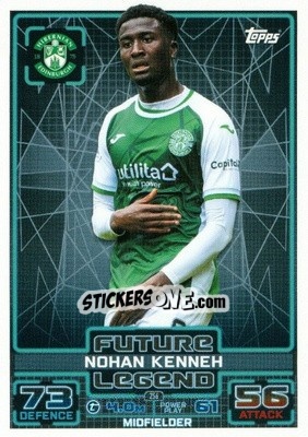 Figurina Nohan Kenneh - SPFL 2022-2023. Match Attax
 - Topps