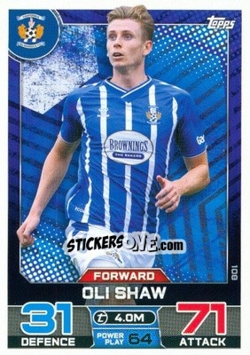 Sticker Oli Shaw - SPFL 2022-2023. Match Attax
 - Topps