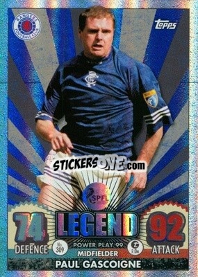 Cromo Paul Gascoigne - SPFL 2022-2023. Match Attax
 - Topps