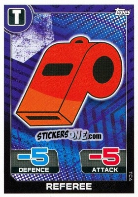 Sticker Referee - SPFL 2022-2023. Match Attax
 - Topps