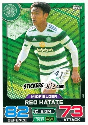 Figurina Reo Hatate - SPFL 2022-2023. Match Attax
 - Topps