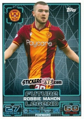 Sticker Robbie Mahon - SPFL 2022-2023. Match Attax
 - Topps