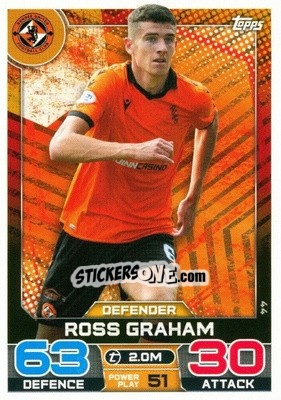 Cromo Ross Graham - SPFL 2022-2023. Match Attax
 - Topps