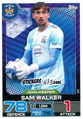 Sticker Sam Walker - SPFL 2022-2023. Match Attax
 - Topps