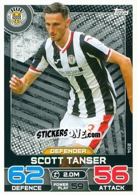 Sticker Scott Tanser - SPFL 2022-2023. Match Attax
 - Topps
