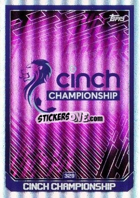 Sticker Scottish Championship Logo - SPFL 2022-2023. Match Attax
 n. 329 - Topps