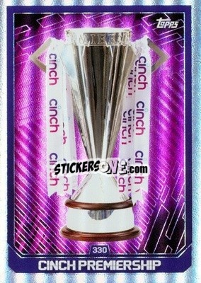 Sticker Scottish Premiership Trophy - SPFL 2022-2023. Match Attax
 n. 330 - Topps