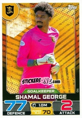 Sticker Shamal George - SPFL 2022-2023. Match Attax
 - Topps