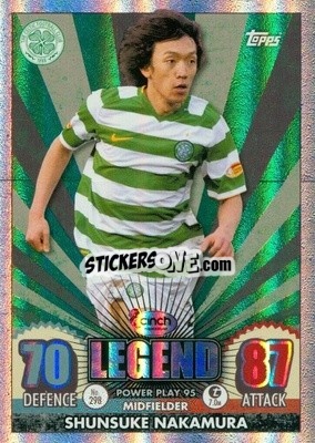 Sticker Shunsuke Nakamura - SPFL 2022-2023. Match Attax
 - Topps