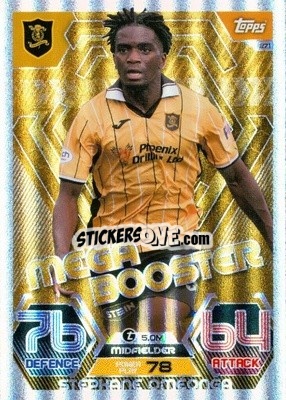 Cromo Stéphane Omeonga - SPFL 2022-2023. Match Attax
 - Topps