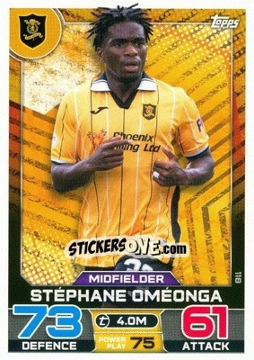 Figurina Stéphane Oméonga - SPFL 2022-2023. Match Attax
 - Topps