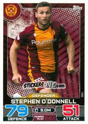 Cromo Stephen O'Donnell - SPFL 2022-2023. Match Attax
 - Topps