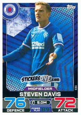 Cromo Steven Davis