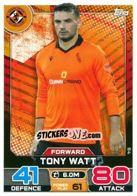 Cromo Tony Watt - SPFL 2022-2023. Match Attax
 - Topps