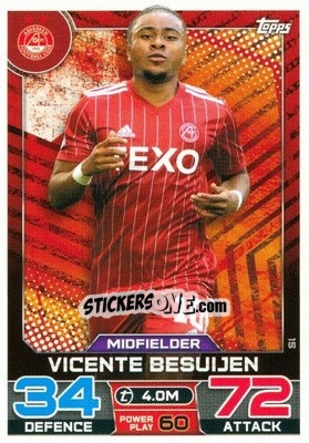 Sticker Vicente Besuijen - SPFL 2022-2023. Match Attax
 - Topps