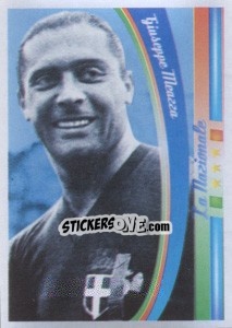 Sticker Giuseppe Meazza - Azzurro Mondiale 1910-2002 n. 9 - Panini