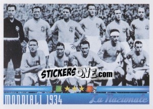 Sticker Italia campione! - Azzurro Mondiale 1910-2002 n. 11 - Panini