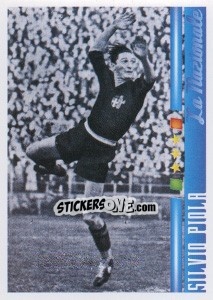 Cromo Silvio Piola - Azzurro Mondiale 1910-2002 - Panini