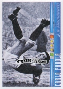 Cromo Carlo Parola - Azzurro Mondiale 1910-2002 n. 16 - Panini