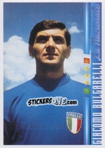 Figurina Giacomo Bulgarelli - Azzurro Mondiale 1910-2002 n. 23 - Panini