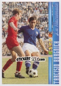 Sticker Tarcisio Burgnich - Azzurro Mondiale 1910-2002 n. 24 - Panini