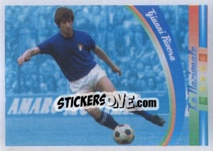Sticker Gianni Rivera - Azzurro Mondiale 1910-2002 - Panini